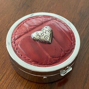 Brighton Love Beat Pill Box with Brighton Storage Bag